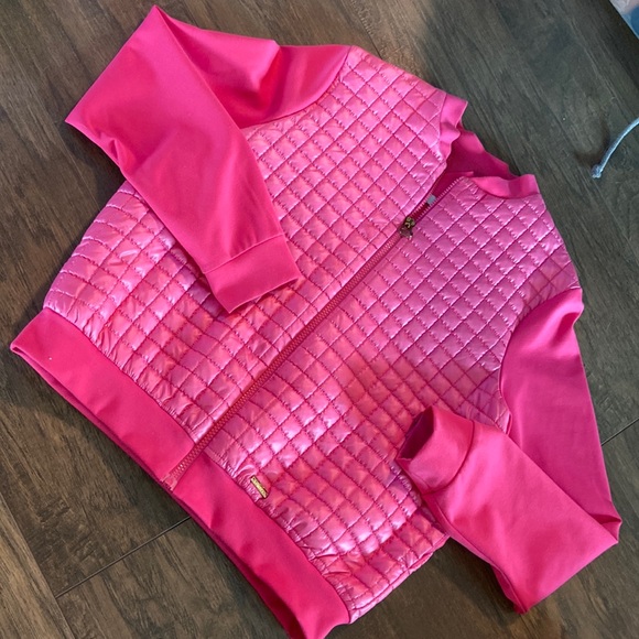 LA FURIA PINK QUILTED JACKET - Picture 1 of 8